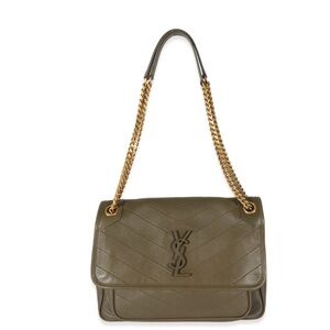 Saint Laurent Nikki green/gold